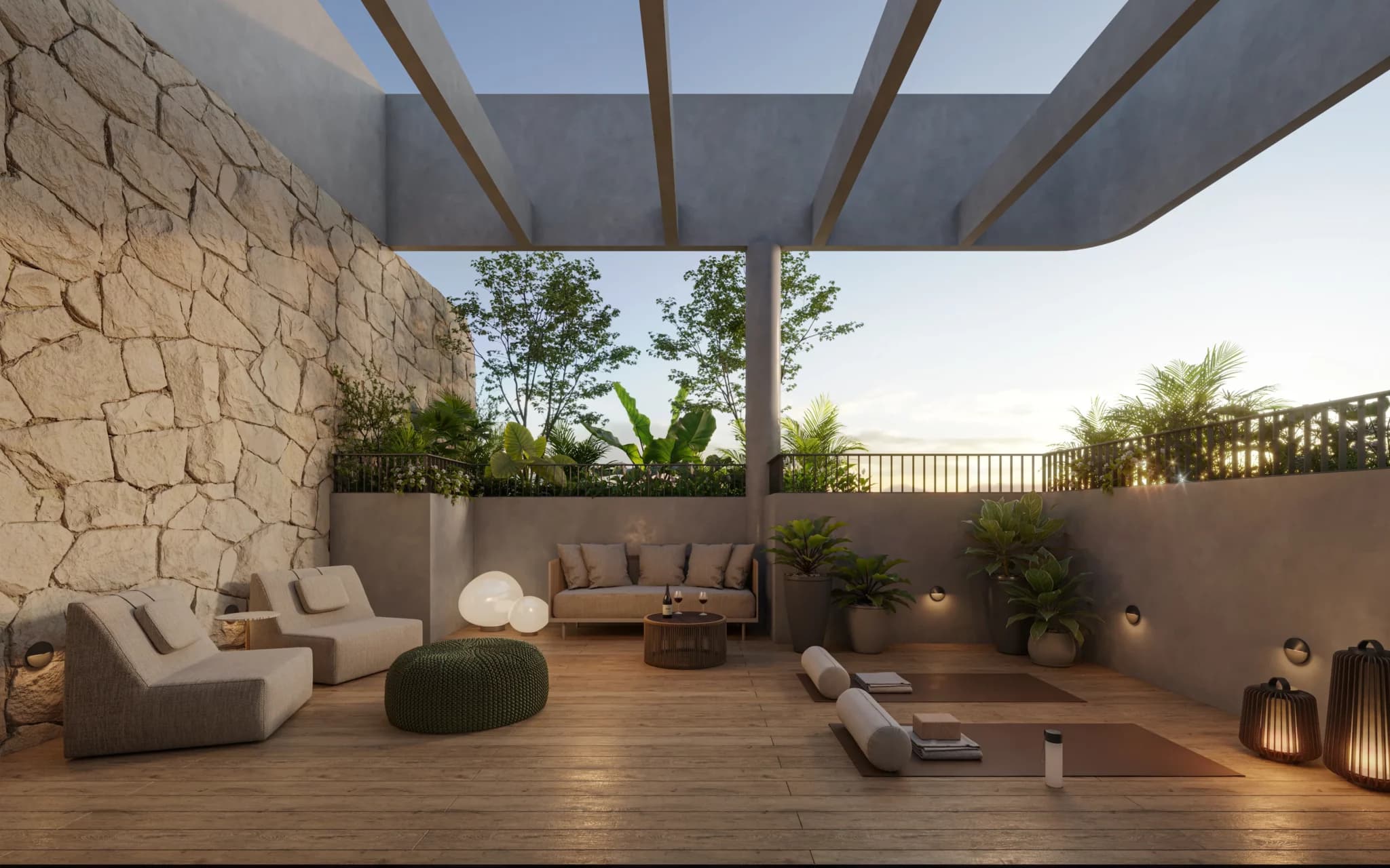 Rooftop Deck Zen