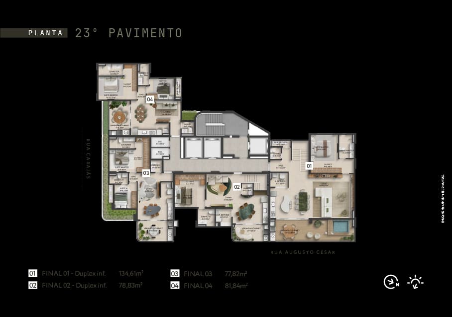 23º pavimento
