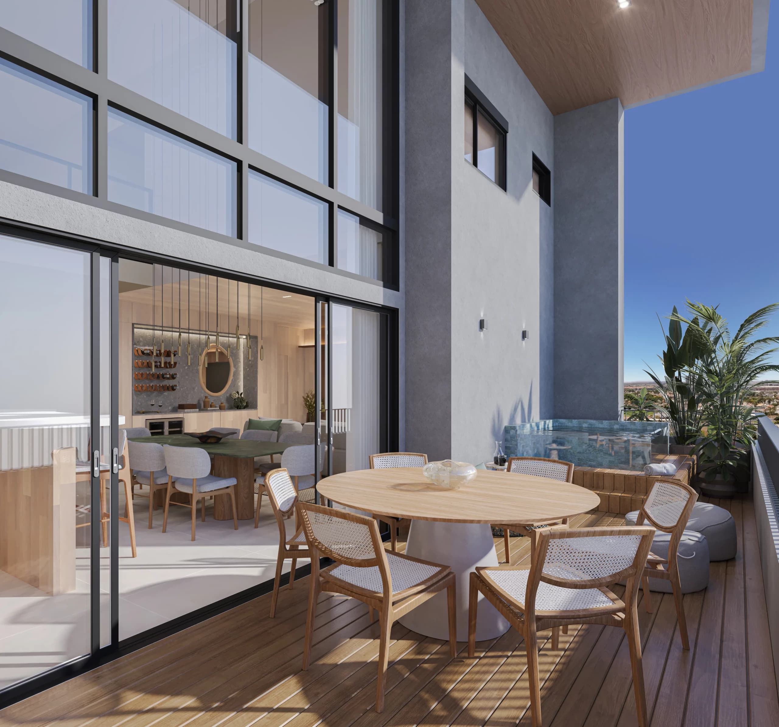 Planta duplex 01 — opção B